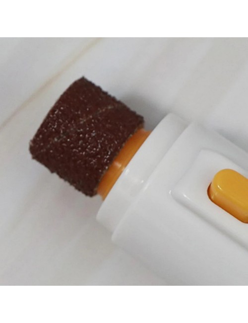Limador Eléctrico De Uñas Para Mascotas Portátil Naranja Claro Mixto