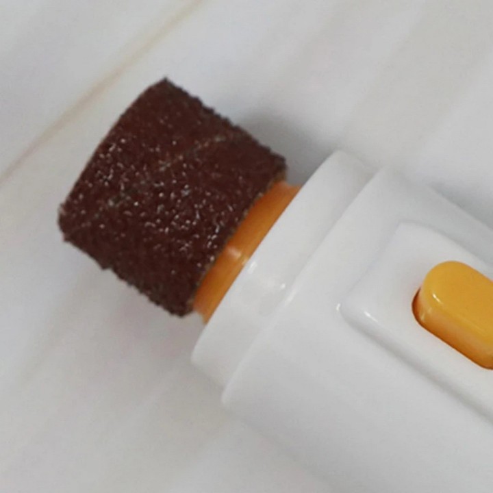 Limador Eléctrico De Uñas Para Mascotas Portátil Naranja Claro Mixto