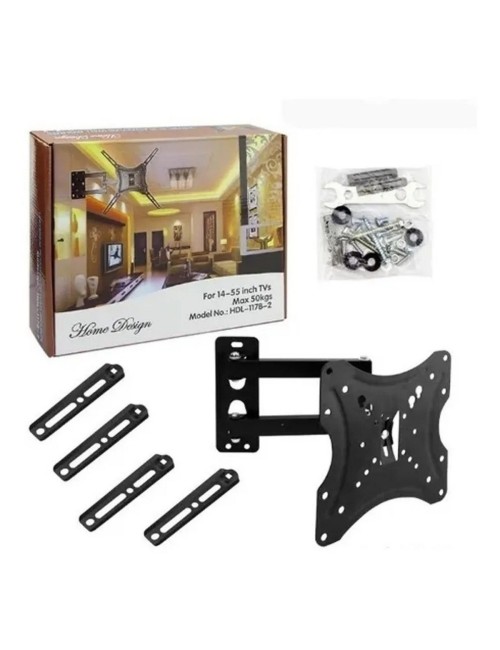 Soporte Base Tv 14 - 55 Pulgadas Brazo Giratorio Hasta 50 Kg