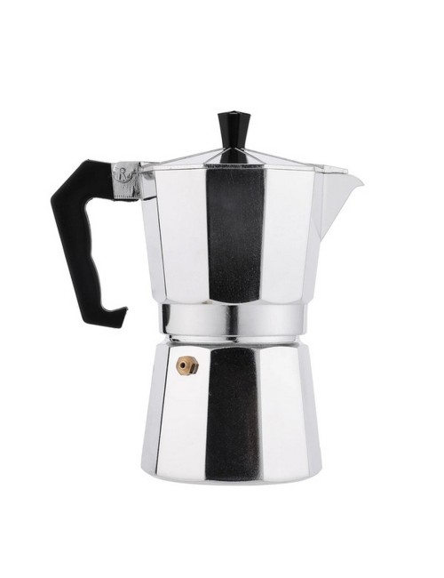 Cafetera Moka Manual Premium 9 Tazas 450 Ml Plateado 0