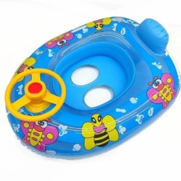 Flotador Inflable Mariposas Bebé Volante Asiento Piscina