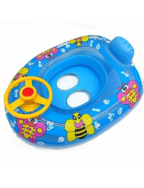 Flotador Inflable Mariposas Bebé Volante Asiento Piscina