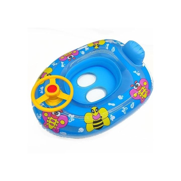 Flotador Inflable Mariposas Bebé Volante Asiento Piscina