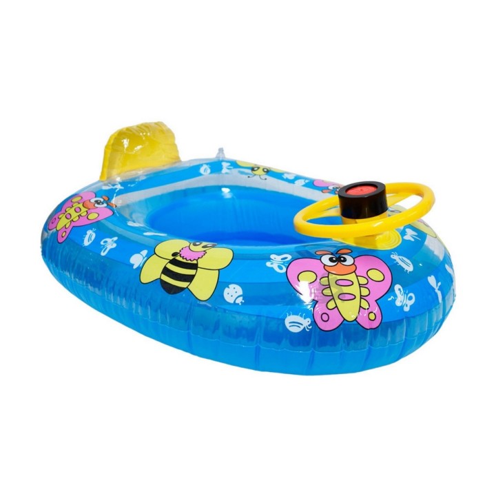 Flotador Inflable Mariposas Bebé Volante Asiento Piscina