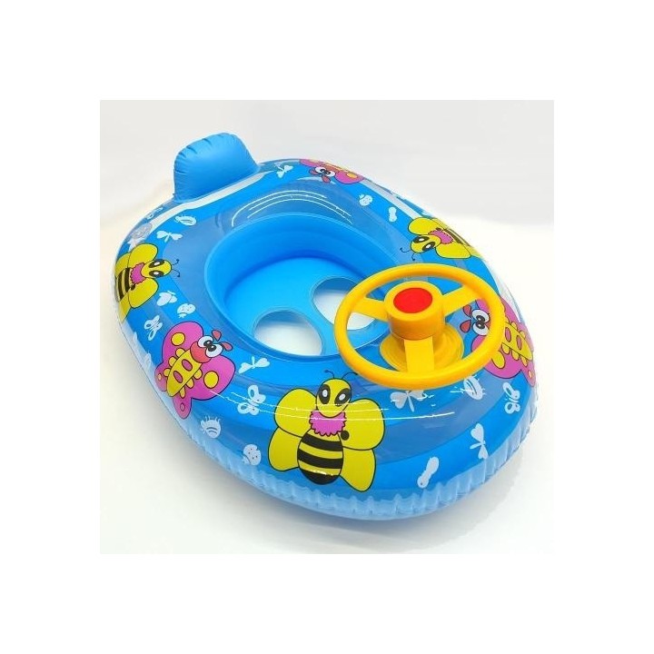Flotador Inflable Mariposas Bebé Volante Asiento Piscina