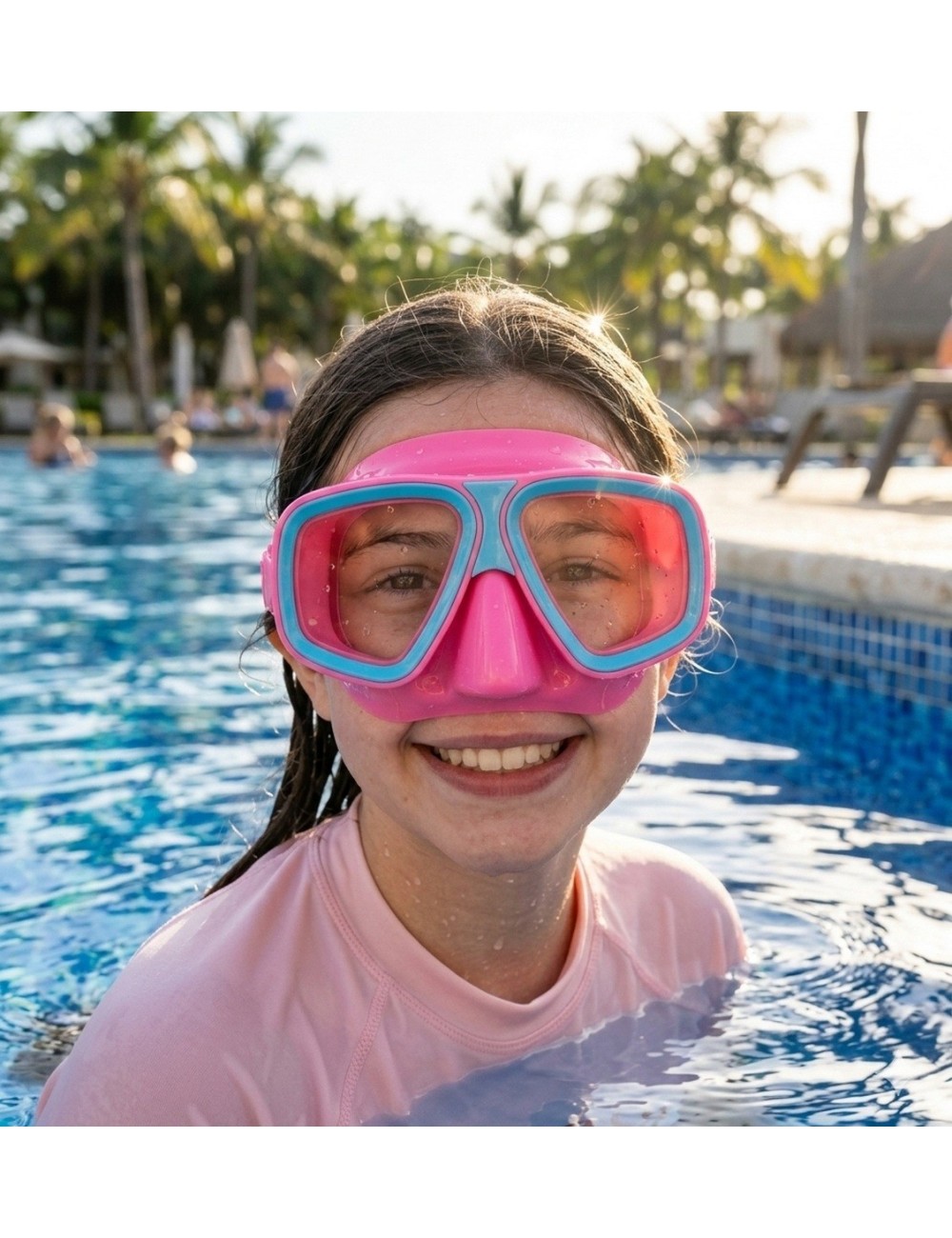 Gafas De Natacion Swim Goggles Confortables Niñas
