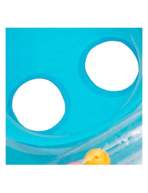 Flotador Bebé Inflable Con Techo Proteccion Niños Piscina
