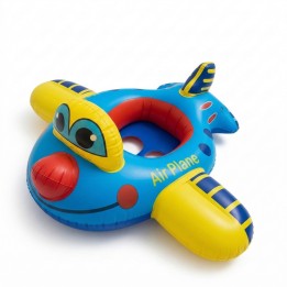 Flotador Inflable Avion Bebé Volante Asiento Piscina Multicolor