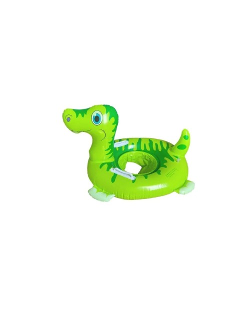 Flotador Dinosaurio Bebé Asiento Para Pisicinas Unisex Verde