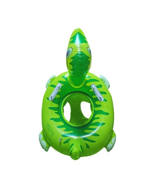 Flotador Dinosaurio Bebé Asiento Para Pisicinas Unisex Verde