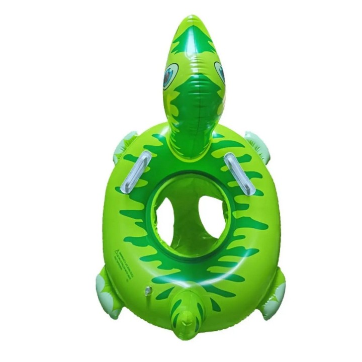 Flotador Dinosaurio Bebé Asiento Para Pisicinas Unisex Verde