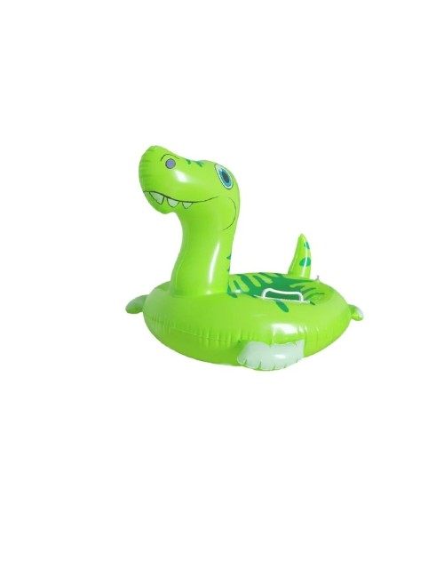 Flotador Dinosaurio Bebé Asiento Para Pisicinas Unisex Verde