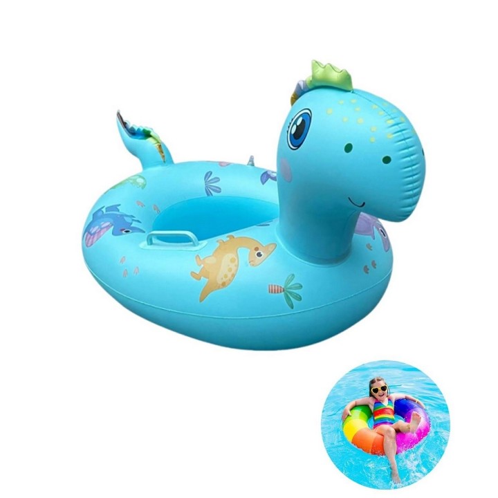 Flotador Dinosaurio Bebé Asiento Para Pisicinas Niños