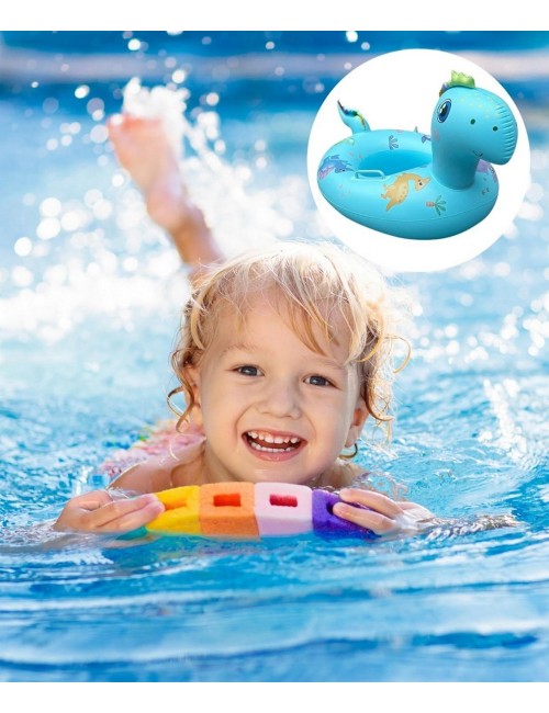 Flotador Dinosaurio Bebé Asiento Para Pisicinas Niños