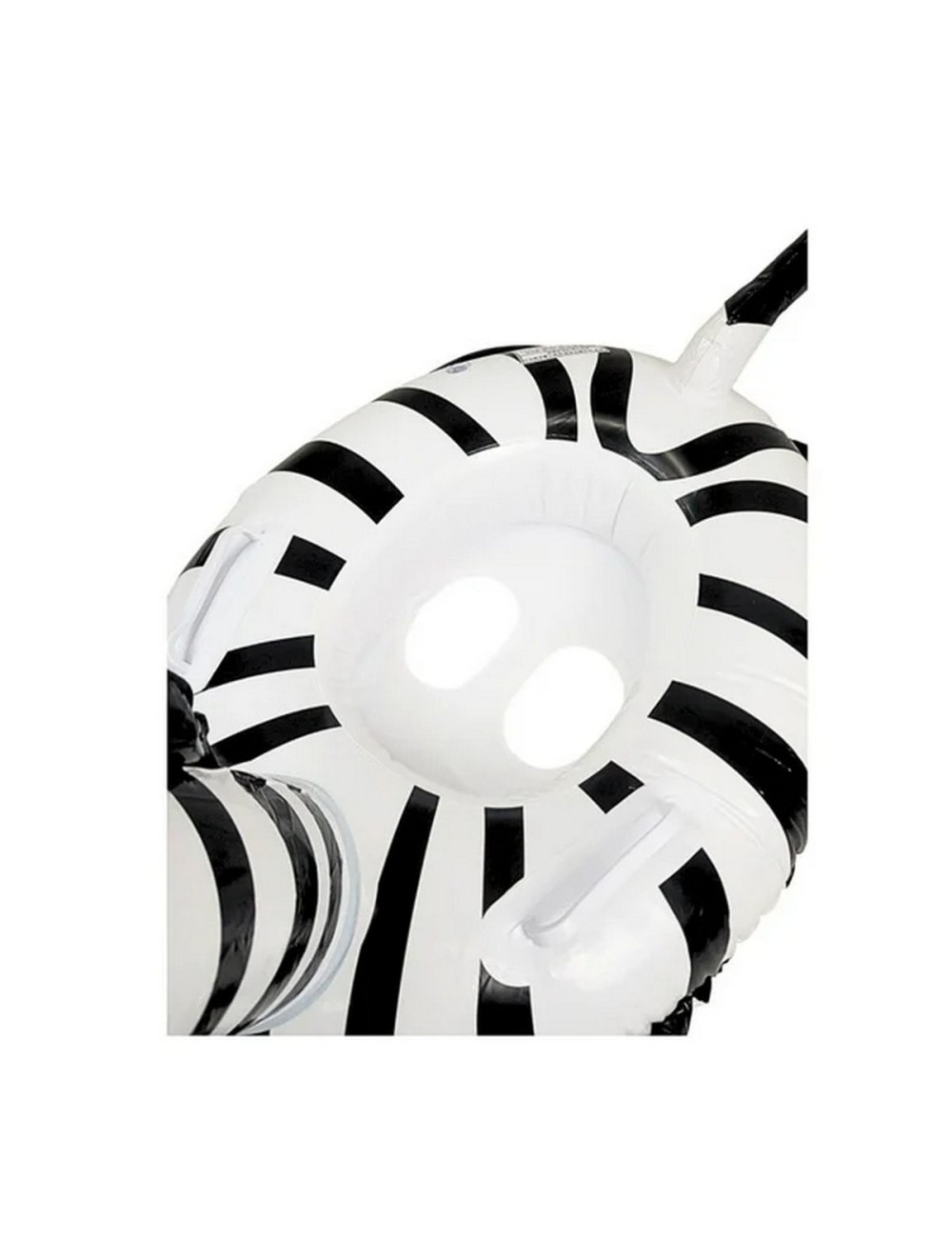 Flotador Cebra Bebé Asiento Para Pisicinas Unisex Blanco
