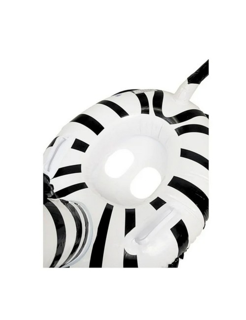 Flotador Cebra Bebé Asiento Para Pisicinas Unisex Blanco