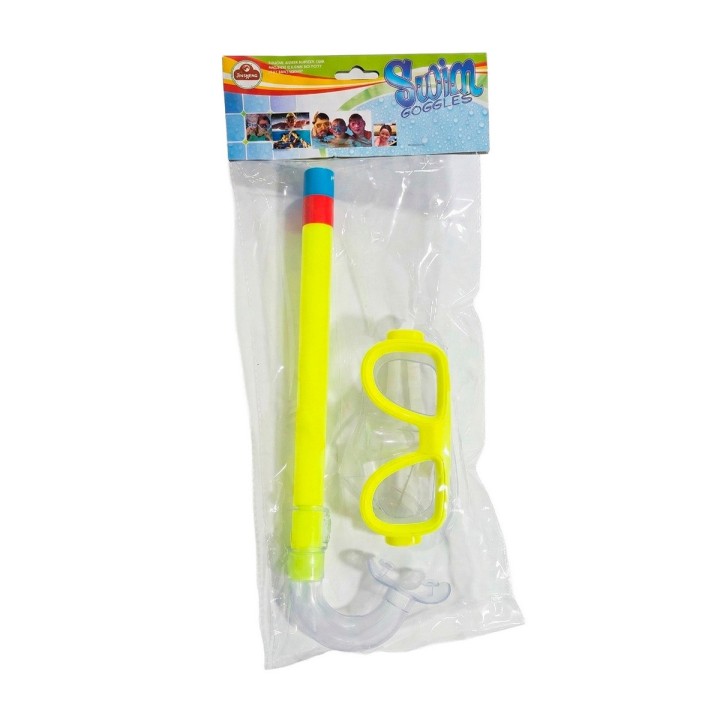 Careta Snorkel Kit Buceo Resistente Ajustable Swim Goggles