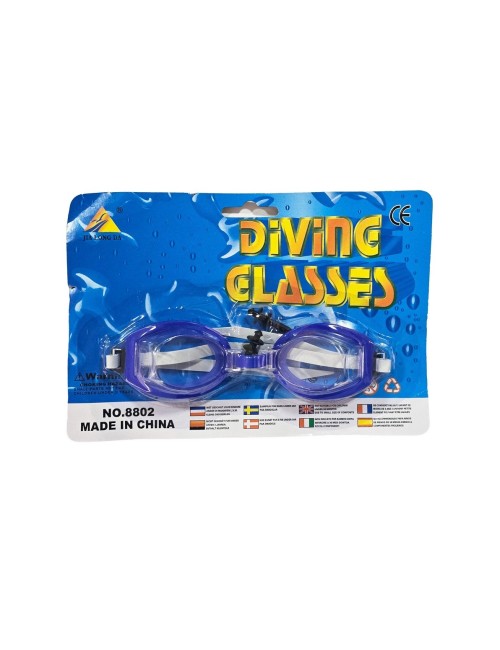 Gafas De Natacion Para Niños + Tapones Para Los Oídos