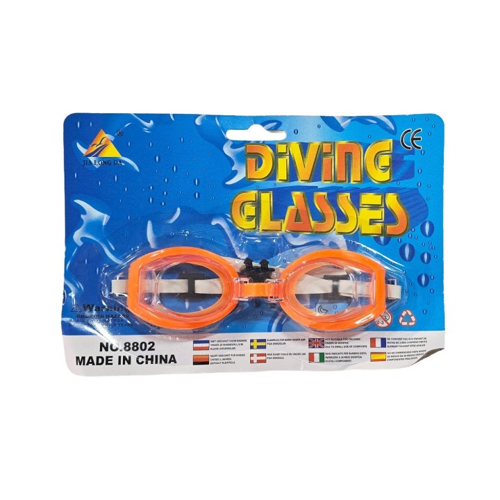 Gafas De Natacion Para Niños + Tapones Para Los Oídos