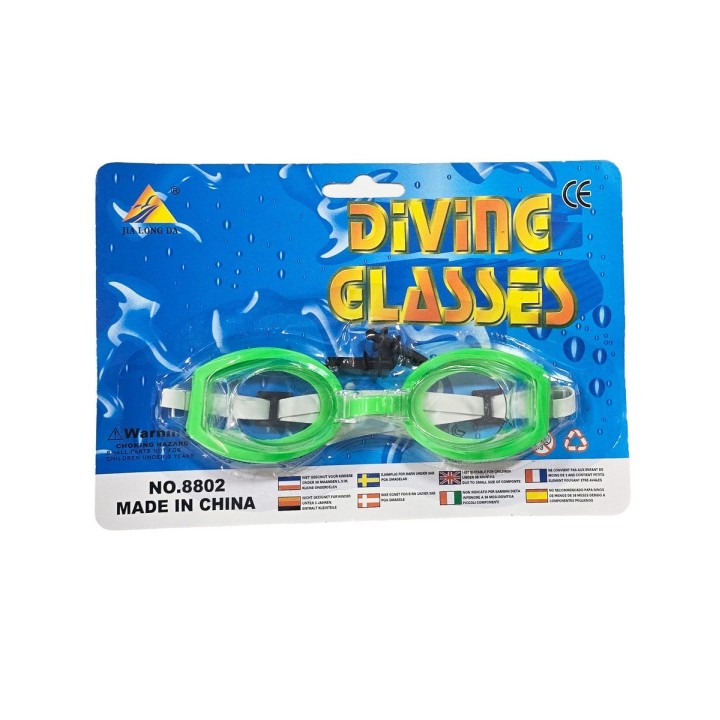 Gafas De Natacion Para Niños + Tapones Para Los Oídos