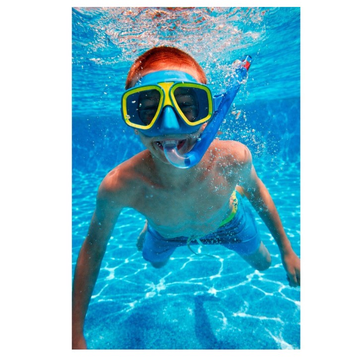 Careta Snorkel Kit Buceo Ajustable Adolescentes Niños