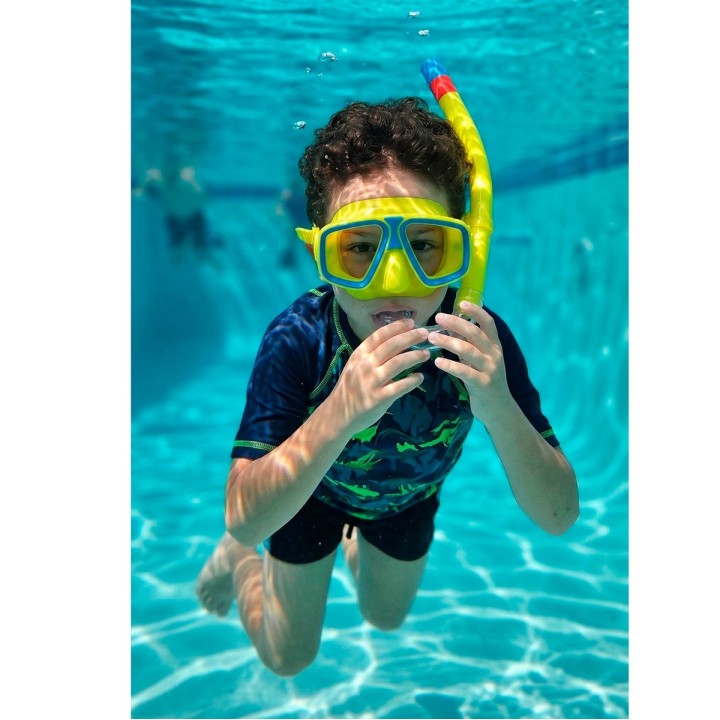 Careta Snorkel Kit Buceo Ajustable Adolescentes Niños
