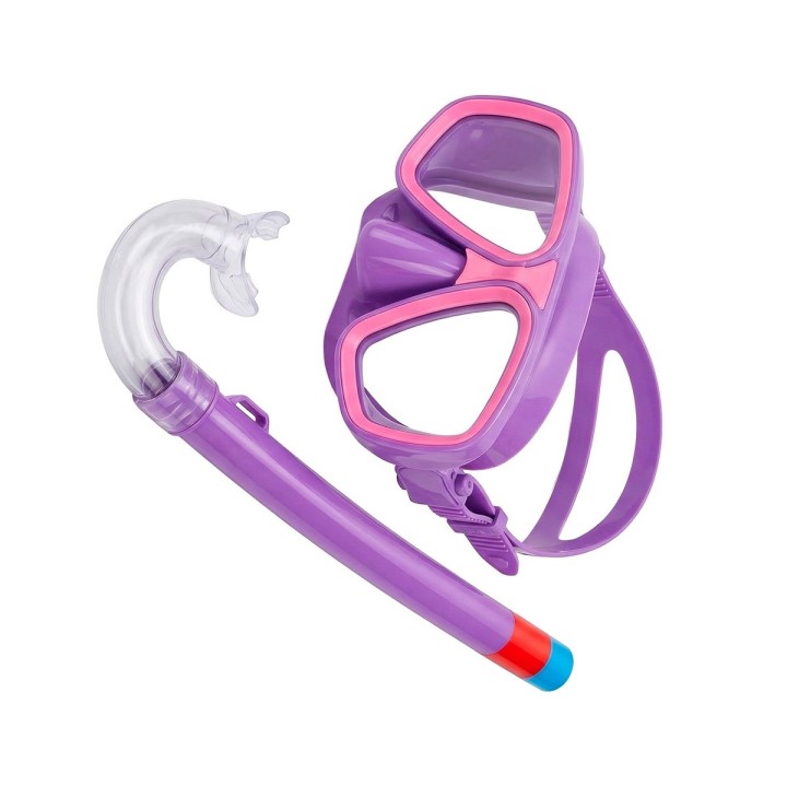 Careta Snorkel Kit Buceo Ajustable Adolescentes Niños