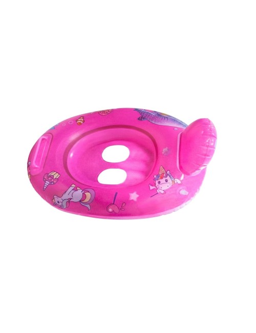 Flotador Bote Lancha Infantil Unisex Multicolor Piscina