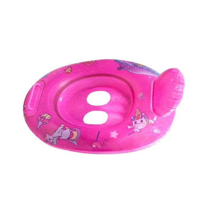 Flotador Bote Lancha Infantil Unisex Multicolor Piscina