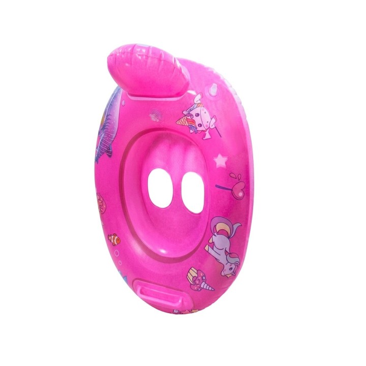 Flotador Bote Lancha Infantil Unisex Multicolor Piscina