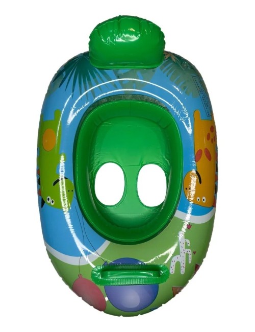 Flotador Bote Lancha Infantil Unisex Multicolor Piscina