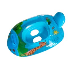 Flotador Bote Lancha Infantil Unisex Multicolor Piscina Swim