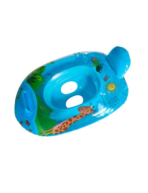 Flotador Bote Lancha Infantil Unisex Multicolor Piscina Swim