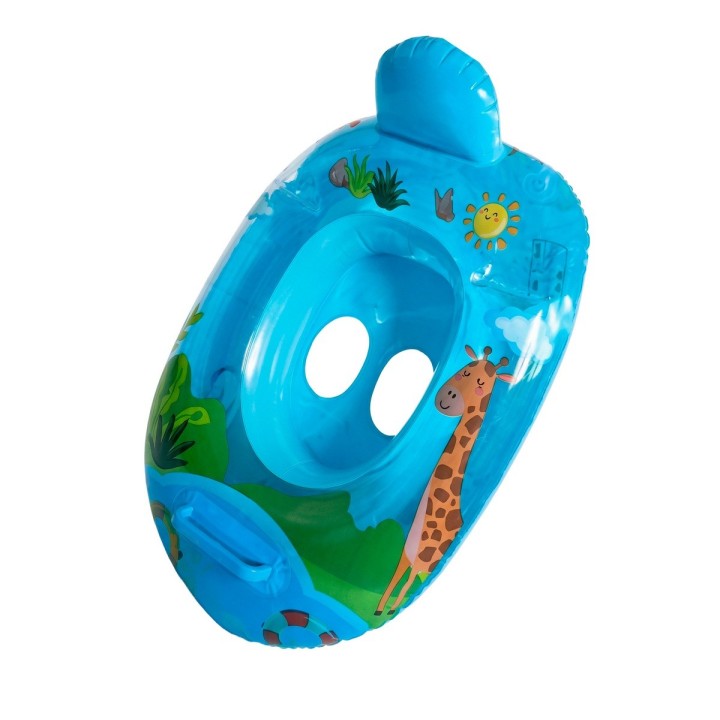 Flotador Bote Lancha Infantil Unisex Multicolor Piscina Swim
