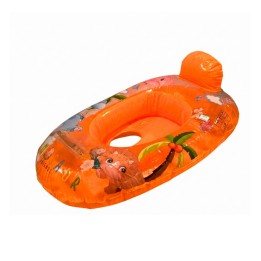 Flotador Bote Lancha Infantil Unisex Multicolor Piscina Swim