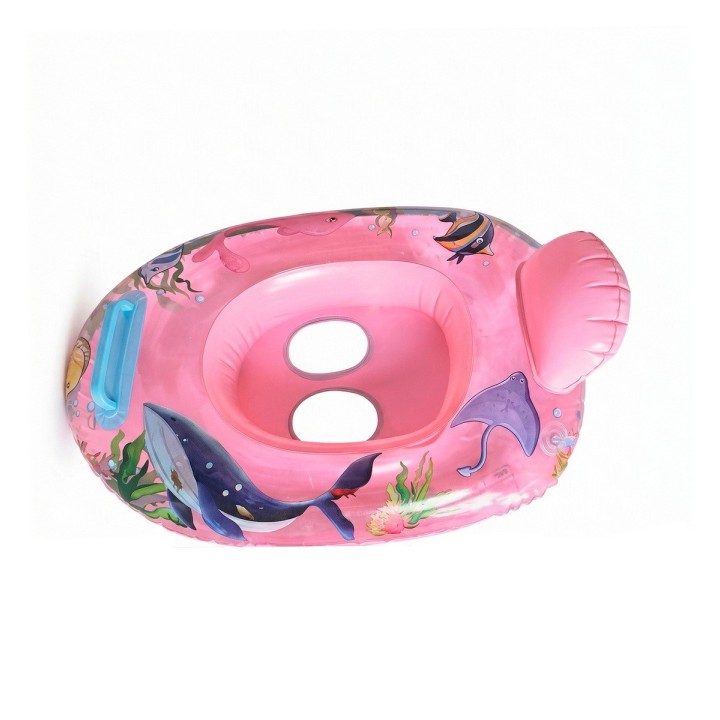 Flotador Bote Lancha Infantil Unisex Multicolor Piscina Swim