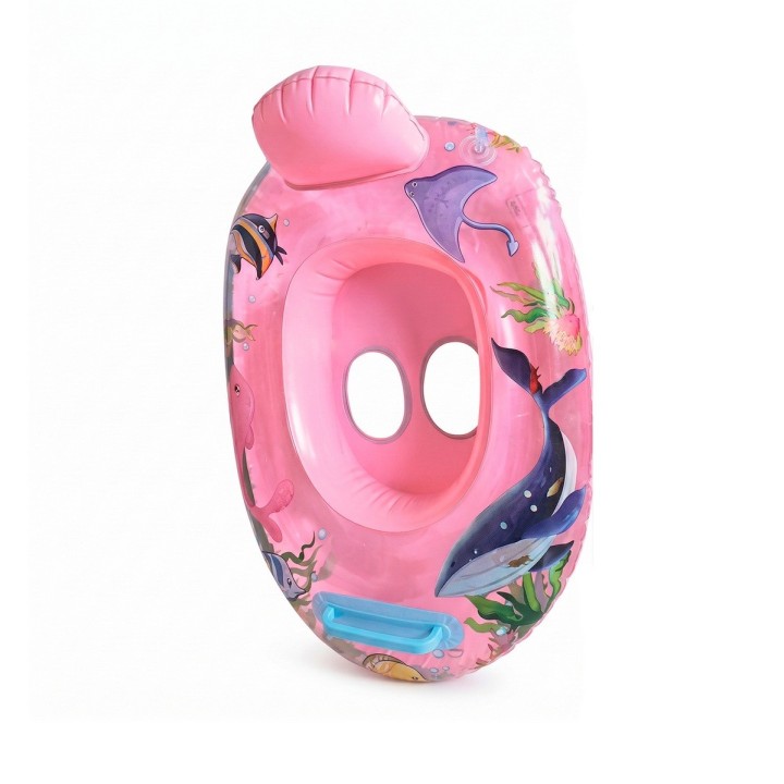 Flotador Bote Lancha Infantil Unisex Multicolor Piscina Swim