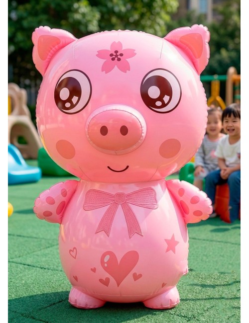 Puching Ball Inflable Infantil Porfiado Multicolor Unisex