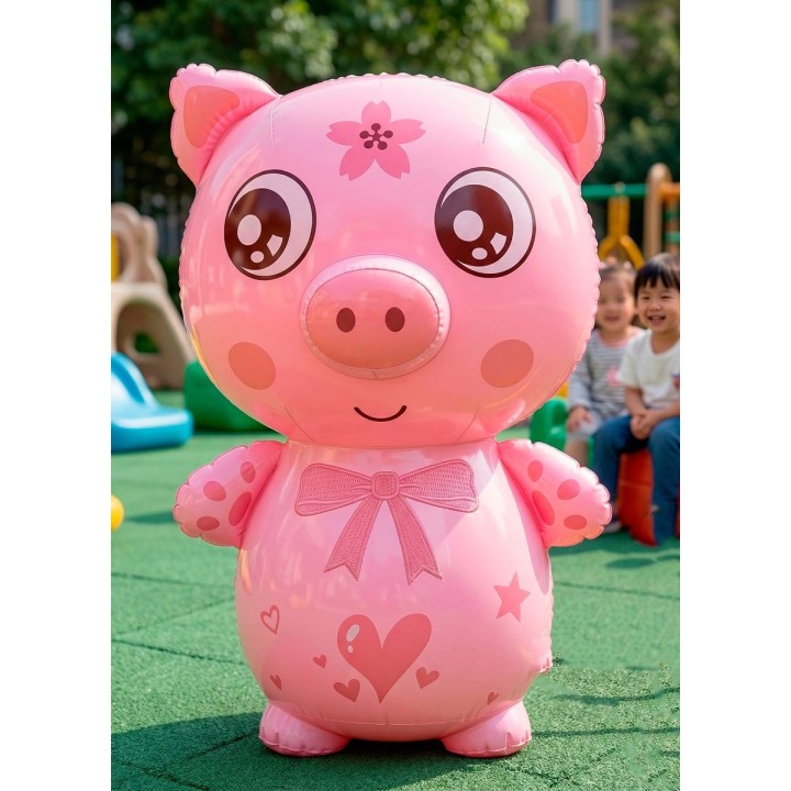 Puching Ball Inflable Infantil Porfiado Multicolor Unisex
