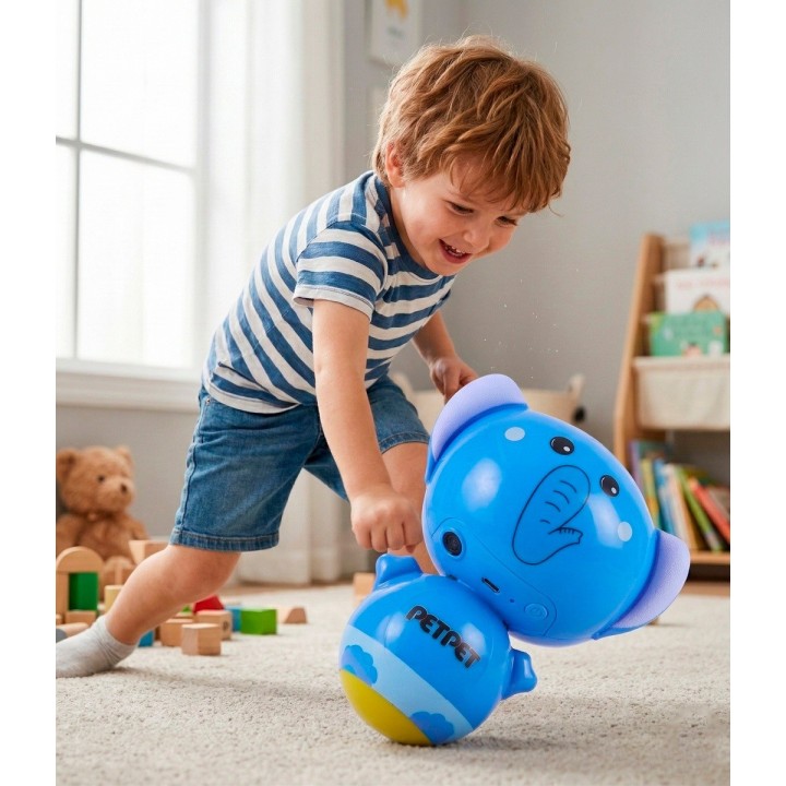 Puching Ball Inflable Infantil Porfiado Multicolor Unisex