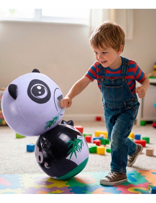 Puching Ball Inflable Infantil Porfiado Multicolor Unisex