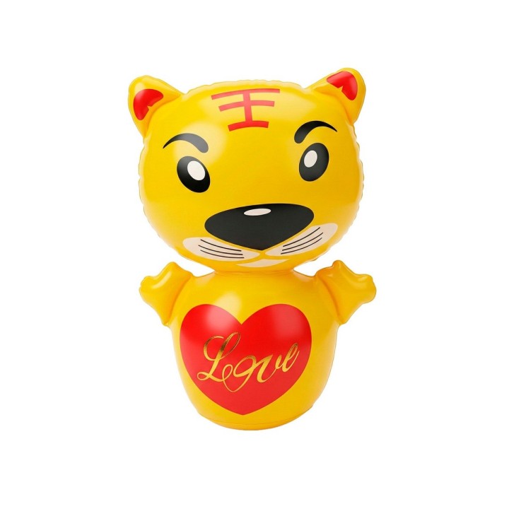 Puching Ball Inflable Infantil Porfiado Multicolor Unisex