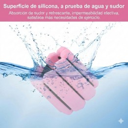 Pesas Para Tobillos Y Muñecas Fitness Silicona Ajustable Violeta