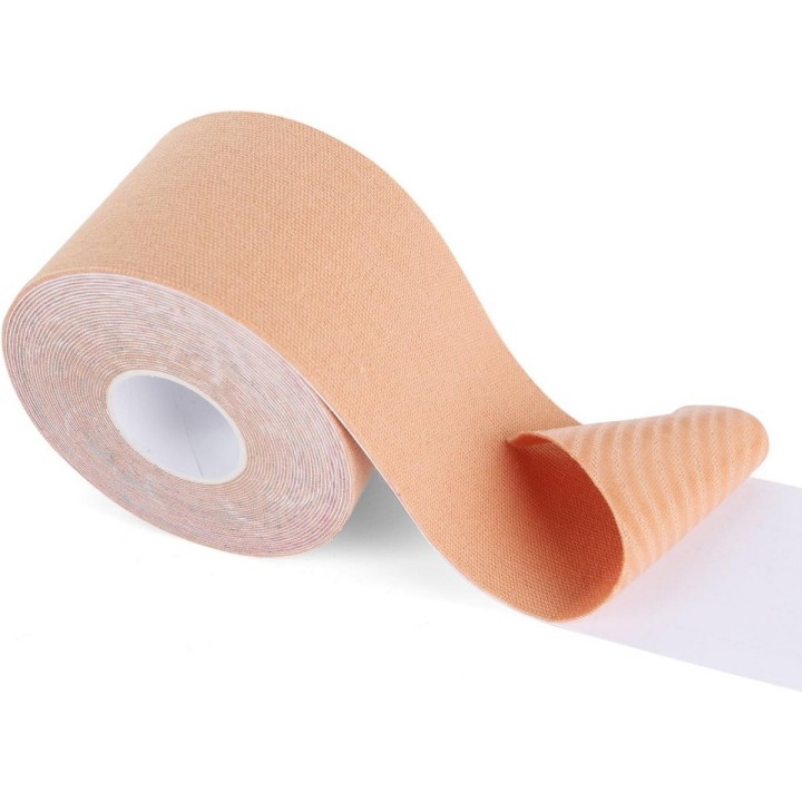 Cinta Kinesiológica Vendaje Neuromuscular Deporte Y Terapia Beige
