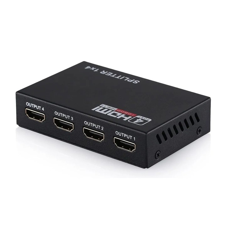 Splitter Hdmi 1x4 Divisor 4k Full Hd Input A Cuatro Output