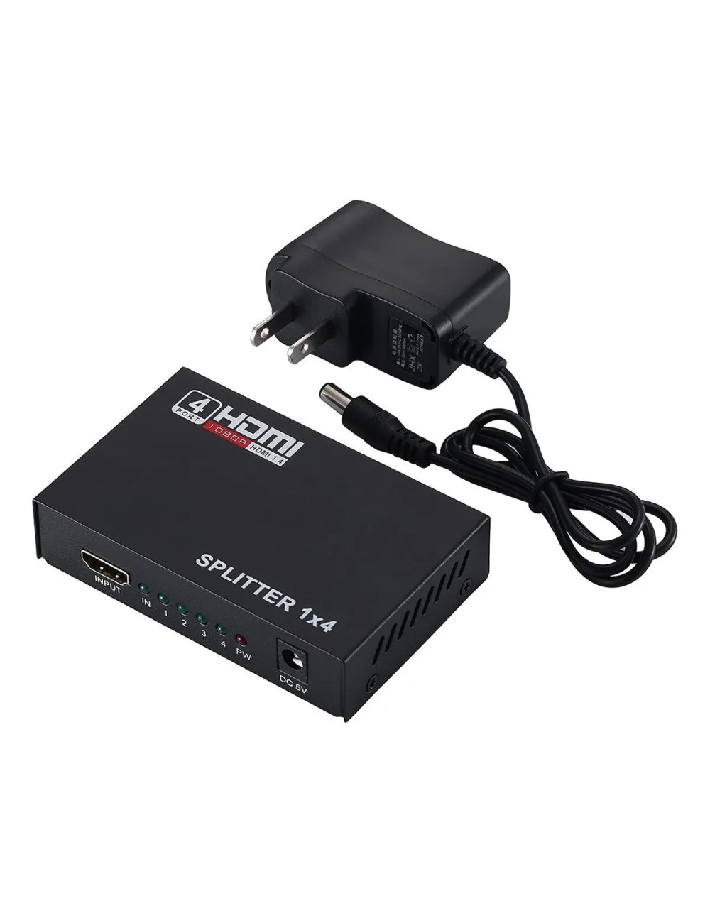 Splitter Hdmi 1x4 Divisor 4k Full Hd Input A Cuatro Output