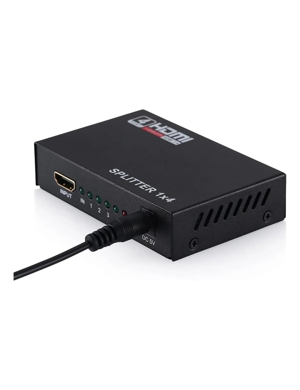 Splitter Hdmi 1x4 Divisor 4k Full Hd Input A Cuatro Output