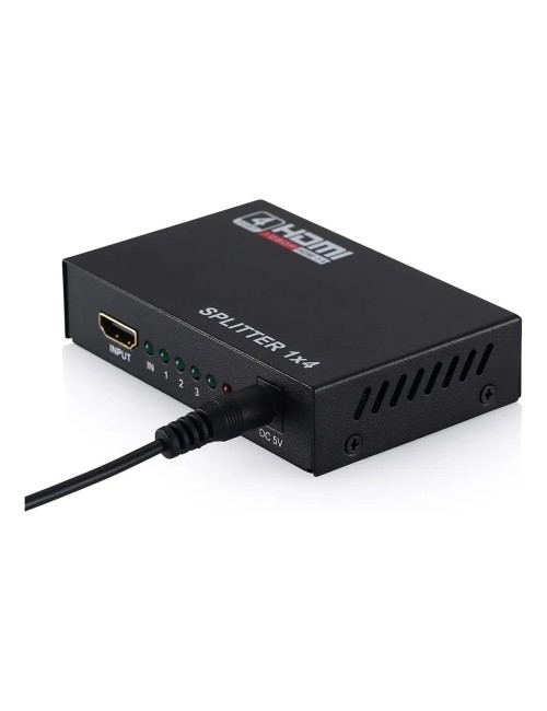Splitter Hdmi 1x4 Divisor 4k Full Hd Input A Cuatro Output