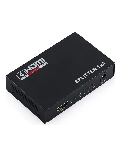 Splitter Hdmi 1x4 Divisor 4k Full Hd Input A Cuatro Output