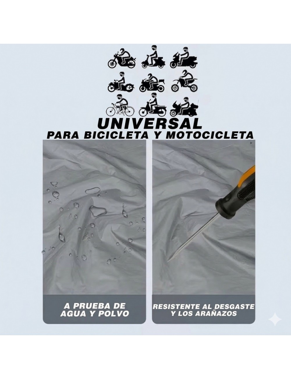 Pijama Funda Protectora Impermeable Para Moto Y Bicicleta